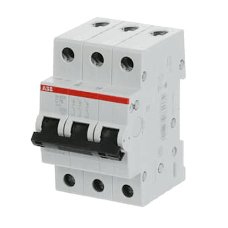 เซอร์กิตเบรกเกอร์ 40 แอมป์ 3 โพล 10kA ABB S203M-C40_3